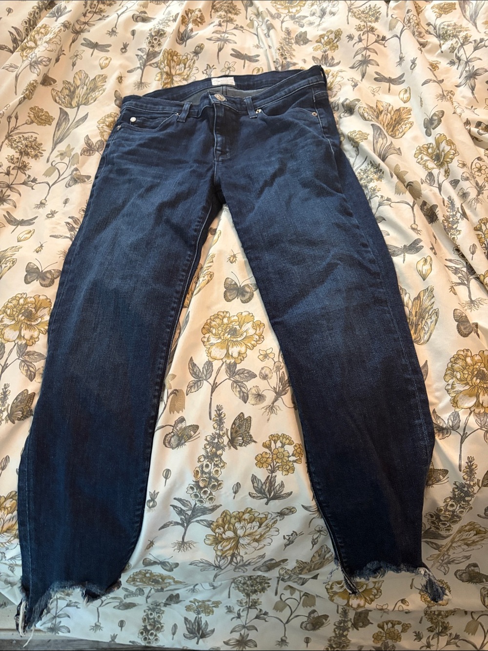 Hudson Dark Blue Women’s Stretch Jeans - Classic Slim Fit